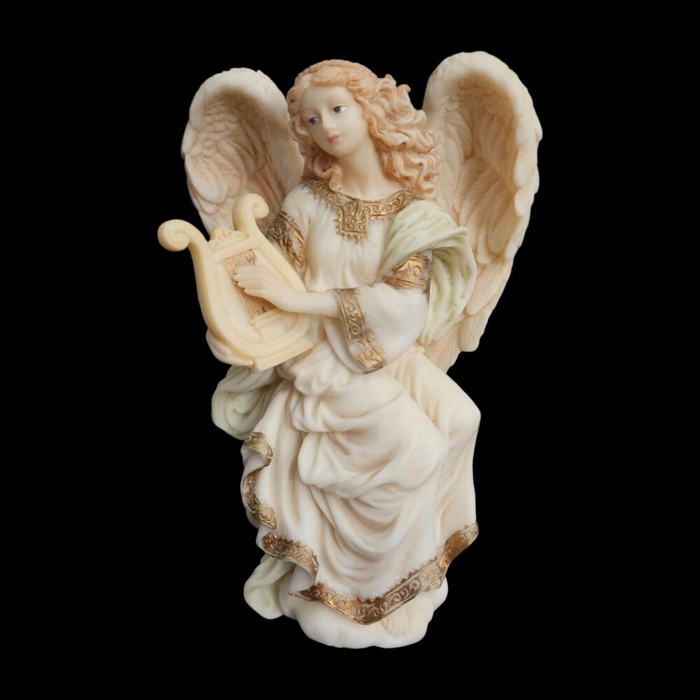 Roman Seraphim Classics Cymbeline Peacemaker Angel Figurine Lyre 1993